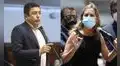 Bermejo denuncia a la presidenta del Congreso, María del Carmen Alva, ante la Comisión de Ética