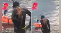 TikTok viral: travieso pulpo atrapa a buzo por la espalda y se niega a dejarlo ir