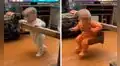 YouTube viral: anciano fabricó un juego cuando sus hijas eran bebés, pero ahora lo usan sus nietas