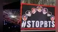 BTS: #STOPBTS, el banner que fue viral en Londres y en todo el mundo