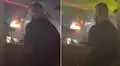 Hombre se va de fiesta y baila con su pareja a través de una videollamada