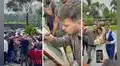 Recién casados se encuentran con Martin Garrix y aprovechan en tomarse fotos juntos