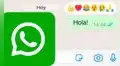 WhatsApp permitirá a los usuarios añadir más emojis en las reacciones a mensajes