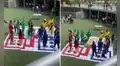 Universitarios juegan ludo humano en su primer día y generan diversas reacciones en TikTok