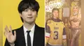 BTS en Las Vegas: Suga recibió bienvenida del equipo de hockey Golden Knights