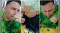 Peruano viaja a México y se anima a comer insectos exóticos que venden en conocido mercado