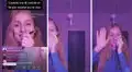 Tiktoker alemana se emociona con mensaje de supuesto Faraón Love Shady en transmisión en vivo