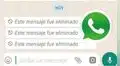 WhatsApp: ¿cómo saber qué decían los mensajes que tus amigos eliminaron del chat?
