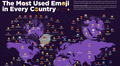 ¿Qué emoji es el más utilizado en Perú? Un mapa revela cuáles son los favoritos de cada país