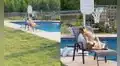 Hombre encuentra al perro de su vecino tomando una siesta con lentes de sol