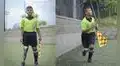 Conoce a Jesús, el niño que usa una pierna ortopédica y sueña con ser un árbitro de fútbol