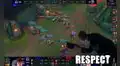 Equipos de LoL realizan el primer minuto de silencio en una partida profesional gamer