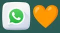 WhatsApp: ¿sabes qué significa el emoji del corazón naranja? Te lo contamos