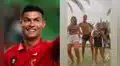 Cristiano Ronaldo se unió a la fiebre de TikTok: el baile viral del portugués en redes sociales