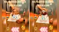 Cuidadores juegan broma del pastel a su perrito mientras le cantan “Happy birthday”
