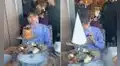 Niño sorprende con su reacción poco alegre mientras le dan una sorpresa por su cumpleaños