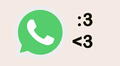 WhatsApp: ¿por qué los usuarios utilizan “:3” y “<3″ en sus conversaciones?