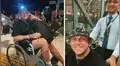 Joven finge estar lesionado para colarse en la fila del aeropuerto y genera críticas en redes