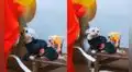 Perrito causa sensación en TikTok al estar disfrazado de personaje de “Naruto” en una fiesta otaku