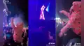 Niña se vuelve viral al cantar y bailar con euforia en el concierto de Tini en Paraguay