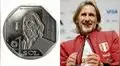Hinchas difunden moneda de 1 sol con rostro de Ricardo Gareca y piden que se haga realidad