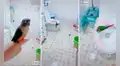 Habilidad de un loro para usar el baño solo  sorprende a usuarios en redes