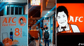 Emprendedor peruano sorprende al inaugurar restaurante de comida rápida llamada AFC