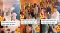 Joven quita el buqué a novia y corre hacia su enamorada para pedirle matrimonio de rodillas