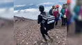 Repartidor rompe ‘récord’ al subir la cima del monte Fuji para entregar una pizza a su cliente