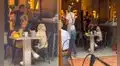 Perrito acompaña a su dueña a almorzar y juntos protagonizan conmovedora escena