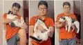 ¿Sabes cómo cargar a tu gato? Revelan la manera adecuada de sostener a un minino en brazos