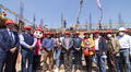 Realizan tradicional vaciado de obra CITEccal Junín