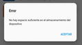 ¿Por qué mi teléfono indica que la memoria está llena sin tener nada?