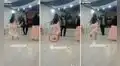 Mujer intenta sacar los ‘pasos prohibidos’ con un joven en una fiesta, pero pasa lo impensado