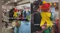 Viste a su hijo como Gohan de “Dragon Ball Z” para ir al supermercado y niño causa ternura