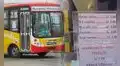 Empresa de transportes sorprende con curioso tarifario a usuarios de Huanchaco