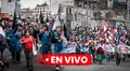 Protestas en el sur EN VIVO: comerciantes de Arequipa salen en protesta e inicia desabastecimiento de gas en Puno