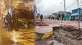 Arequipa: denuncian que Sedapar abandonó obra y cúster con pasajeros cayó al forado