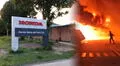 Incendio de grandes proporciones consumió parte de la planta de Honda en Iquitos