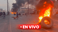 Marcha en Lima EN VIVO: manifestantes bloquearon tramos de la Carretera Central