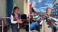 Se desatan protestas en Juliaca por presencia de la fiscal de la Nación, Patricia Benavides