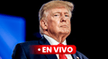 Donald Trump EN VIVO: "Nunca pensé que esto podría ocurrir en EE. UU.", asegura expresidente