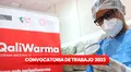 ¿Eres bachiller o titulado técnico? QaliWarma ofrece empleos con S/2.500 de sueldo