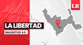 Temblor de magnitud 4.0 se sintió en La Libertad hoy, según IGP