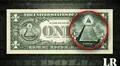 ¿Cuál es el origen de la pirámide y el ojo que aparecen en el billete de 1 dólar?
