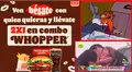 Estos son los mejores memes sobre la nueva publicidad de Burger King por el Día del Beso