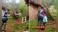 Joven se reencontró con su abuelita y tierna escena es viral: “Me hizo llorar”