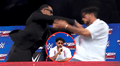 Bad Bunny se fue a las manos con Damian Priest durante la conferencia de prensa de la WWE