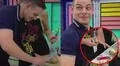 Mark Vito se corta los dedos al pelar papas para el lomo saltado en "El gran chef"