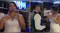 “Ahora sí me caso”: novia se sube al escenario y sorprende a su pareja al cantarle durante matrimonio